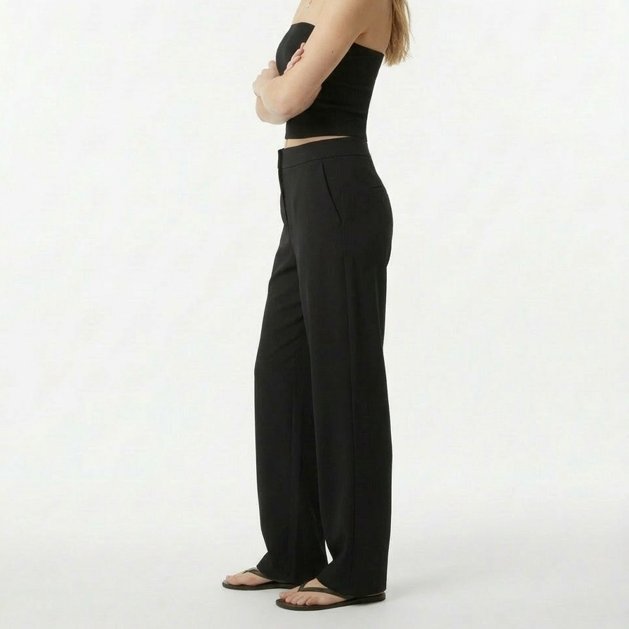Low waist trousers